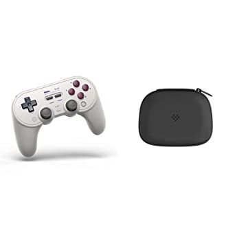 8Bitdo Pro 2 Bluetooth Controller & Raspberry Pi (G Classic Edition) - Nintendo Switch & Classic Controller Travel Case, Xbox One Controller and More - Nintendo Switch