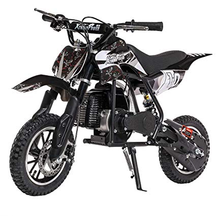 XtremepowerUS 49CC 2-Stroke Gas Power Mini Pocket Dirt Bike Dirt Off Road Motorcycle Ride-on (Dirt Devil)