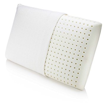 Luxury Memory Foam Pillow by MemorySoft with Air Flow Ventilation and Premium Bamboo Cover - All Position Sleeper