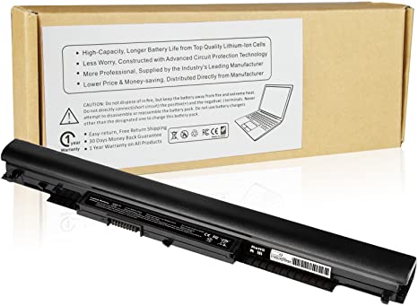 4-Cell 14.8V 2600MAH HS03 HS04 Laptop Battery for HP 807957-001 807612-421 807956-001 807611-141 807612-831 hstnn-lb6u hstnn-pb6s hstnn-lb6v Pavilion 15-ac000 15-af000 15g-ad000 Series Notebook