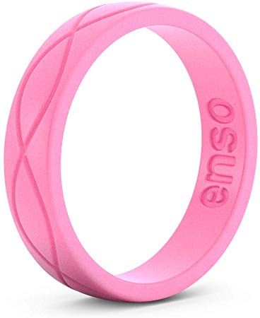 Enso Rings Women's Infinity Silicone Ring | The Premium Fashion Forward Silicone Ring | Hypoallergenic Medical Grade Silicone | Lifetime Quality Guarantee | Commit to What You Love