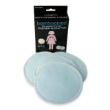 Bamboobies Super-Soft Overnight Washable Nursing Pads - Extra Absorbant - 2 Pair