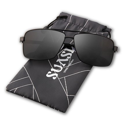SUASI Mens' Polarized Classic Oversized Male Anti-UV Driver Sunglasses WDA03