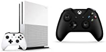 Microsoft Xbox One S 1TB Console - White [Discontinued] Bundle with Xbox Wireless Controller - Black