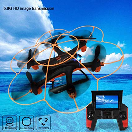 Lucoo Wltoy Q383 2.4Ghz 5.8G FPV RC Quadcopter Drone With 2MP Camera Monitor Display