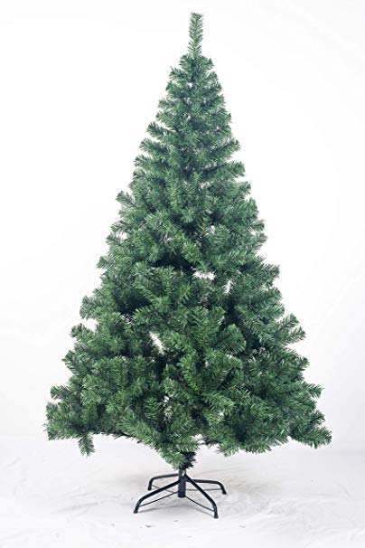 Bravich® 4FT / 120CM GREEN Christmas Tree 240 Tips PVC Artificial Tree with Metal Stand Indoor Xmas Decoration Easy Fold Branch