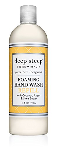 Deep Steep Foaming Hand Wash Refill, Grapefruit Bergamot, 16 Ounce