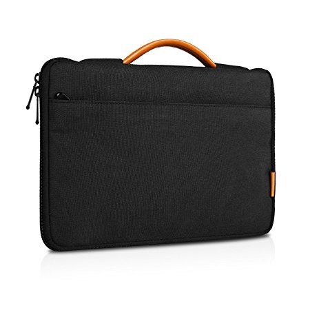 Inateck Microsoft New Surface Pro 2017, Surface Pro 4/3/2/1 Sleeve Carrying Bag with Handle - Black