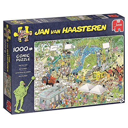 Jumbo 19074 Jan Van Haasteren-The Film Set 1000 Piece Jigsaw Puzzle