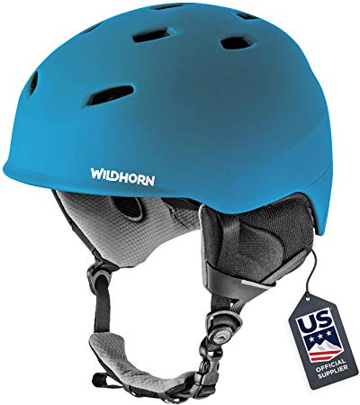 Wildhorn Drift Snowboard & Ski Helmet - US Ski Team Official Supplier - Performance & Safety w/Active Ventilation