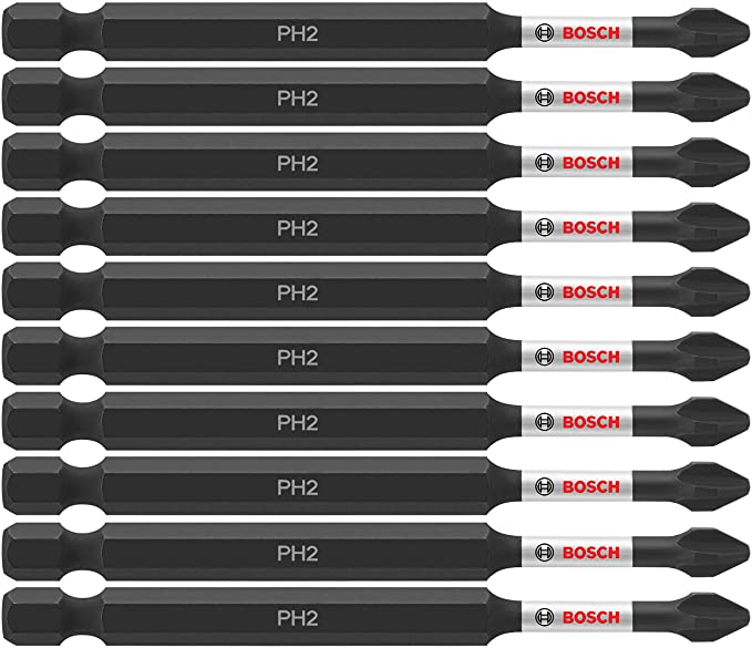 Bosch ITPH235B 3.5 In. Phillips #2 Impact Tough Screwdriving Bit