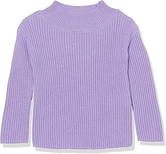 Amazon Essentials Girls and Toddlers' Modern Wide-Neck Pullover Sweater