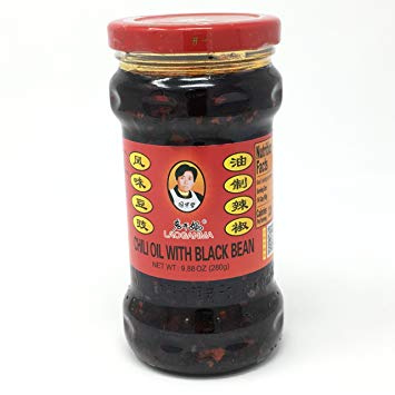 Laoganma (Lao Gan Ma) Black Beans Chili Sauce, 9.88OZ, 1 Bottle