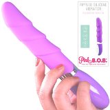 Pink BOB 10 Function Silicone Vibrator Sex Toy for Adults - Massager for Women - 30 Day No-Risk Money-Back Guarantee