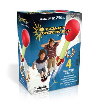 The Original Stomp Rocket: Ultra 4-Rocket Kit (20008)