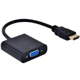 Generic HDMI Input to VGA Adapter Converter For PC Laptop NoteBook HD DVD