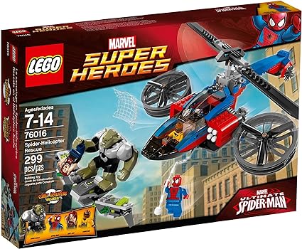 LEGO Marvel Super Heroes 76016 Spider-Helicopter Rescue