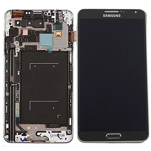 Touch Screen Digitizer and LCD with Frame for Samsung Galaxy Note 3 - N900V - Black