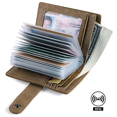 RFID Blocking Card Holder Wallet for Men Pabin