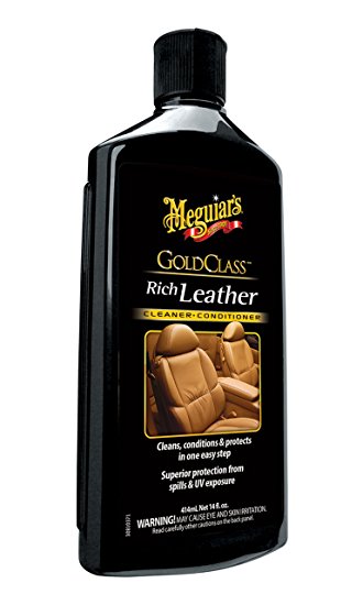 Meguiar's G7214 Gold Class Leather Cleaner and Conditioner (414 ml)