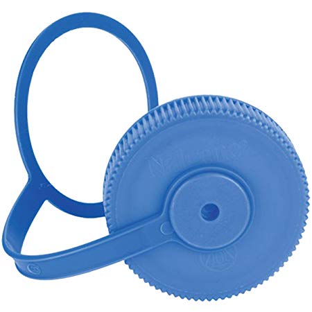 Nalgene Blue Wide Mouth Loop Top Lid Bottle Cap