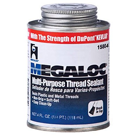 Oatey 15804 Hercules Megaloc Multi-Purpose Thread Sealant