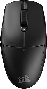 Corsair M55 Wireless Lightweight FPS Gaming Mouse – 2.4GHz & Bluetooth – 24,000 DPI – Long-Lasting Battery Life – Six Programmable Buttons – Textured Side Grips – Black