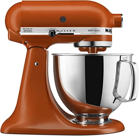 KitchenAid KSM150PSSC Mixer Bowl, 5 Quart, Scorched Orange