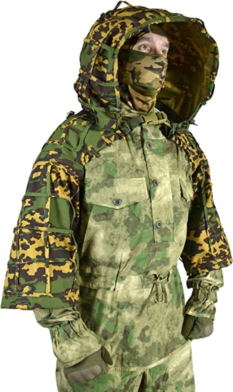 Gearcraft Ghillie Suit Russian Sniper Coats/Viper Hoods