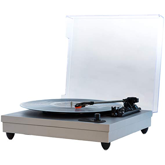 Altec Lansing ALT-500 Classic Turn Bluetooth Turntable with Built-in Stereo Speakers