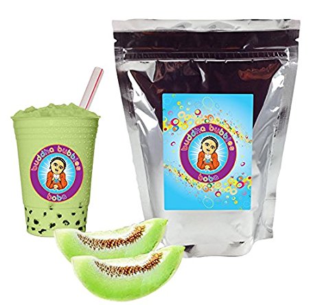 Honeydew Boba/Bubble Tea Powder By Buddha Bubbles Boba 1 Pound (16 Ounces) | (453 Grams)