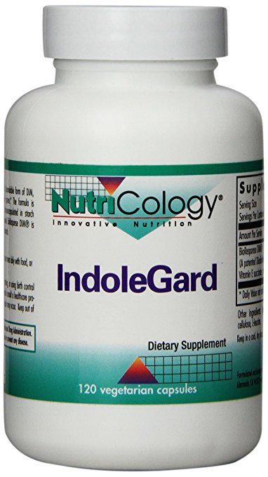 Nutricology Indolegard, Vegicaps, 120-Count