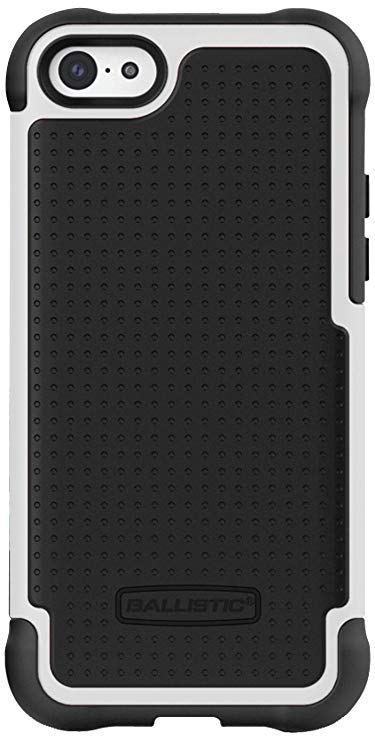 Ballistic iPhone 5c Tough Jacket Case - Retail Packaging - Black/White