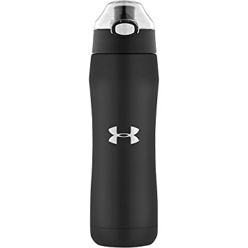 Under Armour Beyond 18 Ounce Vacuum Insulated Stainless Steel Bottle, Matte Black