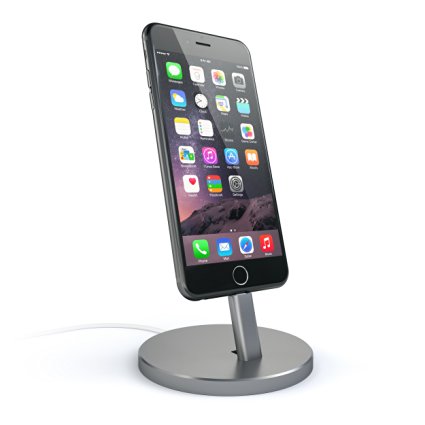 Satechi Aluminum Desktop Charging Stand for iPhone 5 / 5S / 5C / 6 / 6s / 6 Plus / 6s Plus / iPod touch 5G / iPod nano 7G