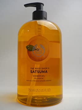 The Body Shop 46367 Mega Shower Gel, Satsuma, 25.3 Fluid Ounce