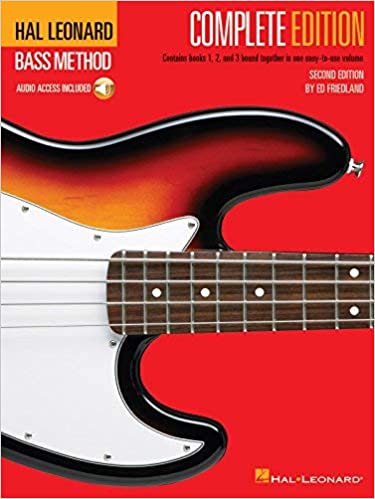 Hal Leonard Bass Method - Complete Edition - Books 1, 2 and 3 BK Audio Online