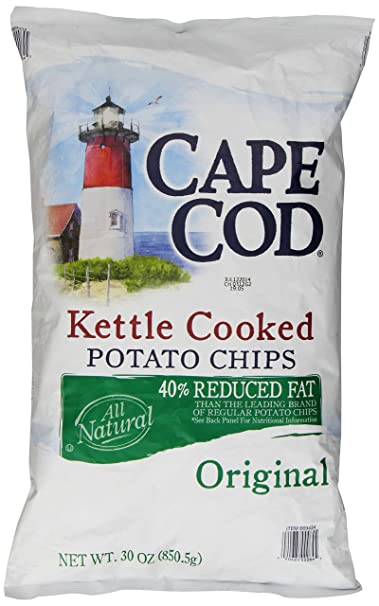 Cape Cod Original Reduced Fat Potato Chips, 30 Ounce
