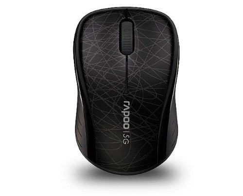 Rapoo 5.8Ghz Wireless Mouse (3100P Black)