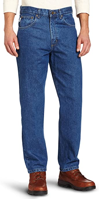 Carhartt Men's Relaxed Fit Tapered Leg Jean (Regular and Big and Tall Sizes)