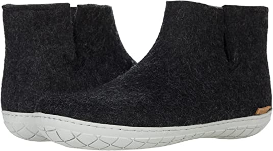 Glerups Unisex-Adult Wool Boot Rubber Outsole