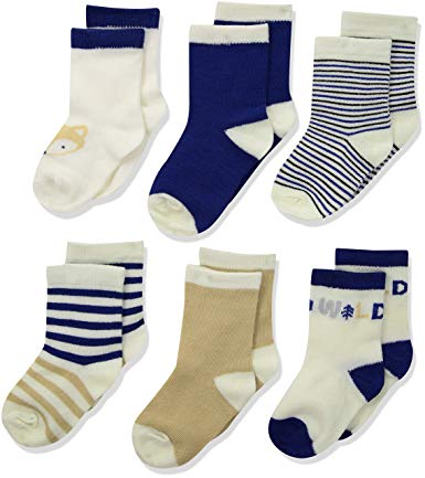 Rene Rofe Baby Baby Girls Newborn and Infant 6 Pack Socks