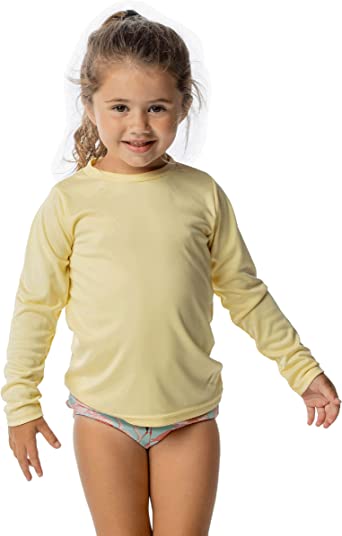 Vapor Apparel Toddler UPF 50  UV Sun Protection Long Sleeve Performance T-Shirt for Sports and Outdoor Lifestyle