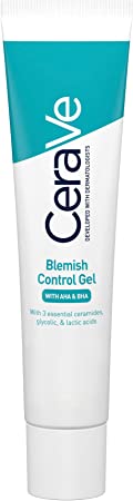 CeraVe Blemish Control Gel Moisturiser with 2% Salicylic Acid & Niacinamide for Blemish-Prone Skin 40ml