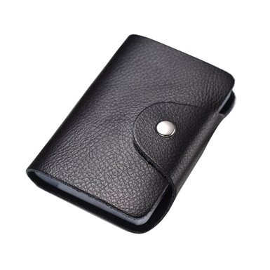 Soft Leather Credit Card Holder Wallet Pocket ID Business Card Case Purse