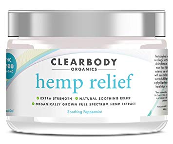 Premium Hemp Cream for Pain Relief- Extra Strength 2000mg Medical Grade Rub for Arthritis, Back, Knee, Joint, Nerve & Muscle Pain, Inflammation- with Natural Peppermint Oil, Arnica Extract & Aloe- 2oz