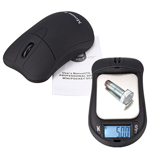 ELEGIANT Portable Digital Mini Pocket Mouse Scale 200gx 0.01g Jewelry Weight Precise Electronic Balance