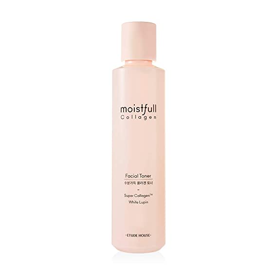 Etude House MOISTFULL COLLAGEN FACIAL TONER (renewal) | Water Essence Type Toner to Hydrate and Keep Your Skin Moistured