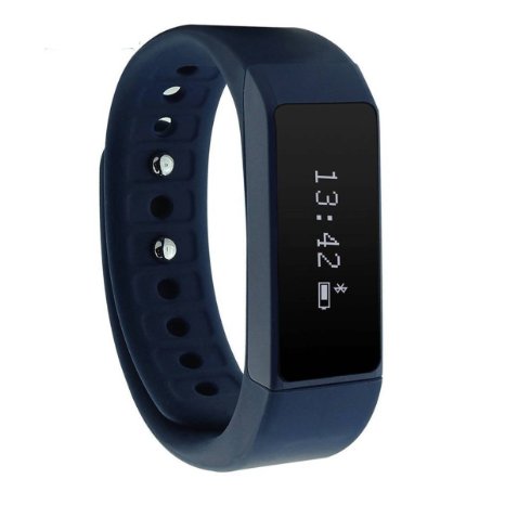 Sports Bracelet, PADGENE® I5 Plus Bluetooth 4.0 Sport Wristband Band Smart Bracelet Watch Pedometer Sleep Health Fitness Tracker Activity Wristband for Android,IOS (Blue)