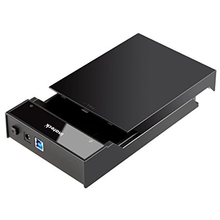 Inateck USB 3.0 to SATA External Hard Drive Docking Station Enclosure with Dust Cover for 2.5 Inch & 3.5 Inch HDD SSD SATA (SATA I / II / III), Support 8TB and UASP